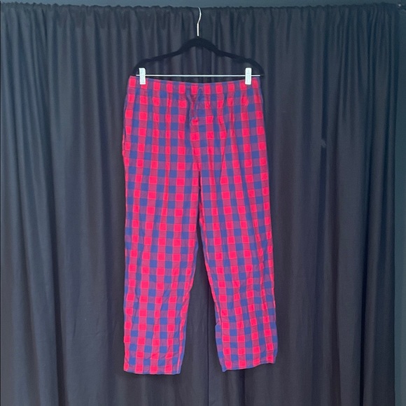 Nautica Other - Nautica Red and Navy Plaid Lounge Pants